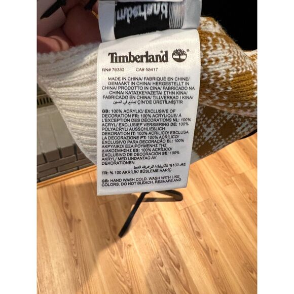 Timberland Plaid Scarf - Picture 7 of 8